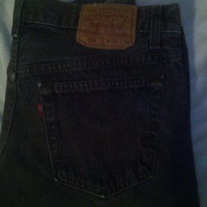 Vintage men's gray Levi's 501xx buttonfly jeans